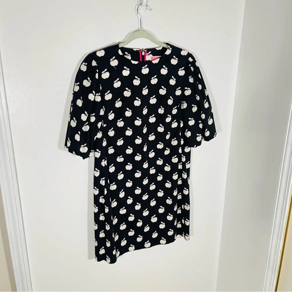 Kate Spade Apple Toss Taxi Dress Black - Picture 3 of 7